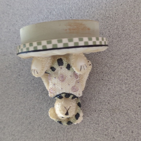 Adorable pair bear candle toppers - Picture 4 of 7